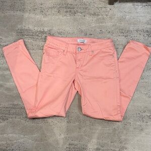 Seven7 Coral Skinny Jeans